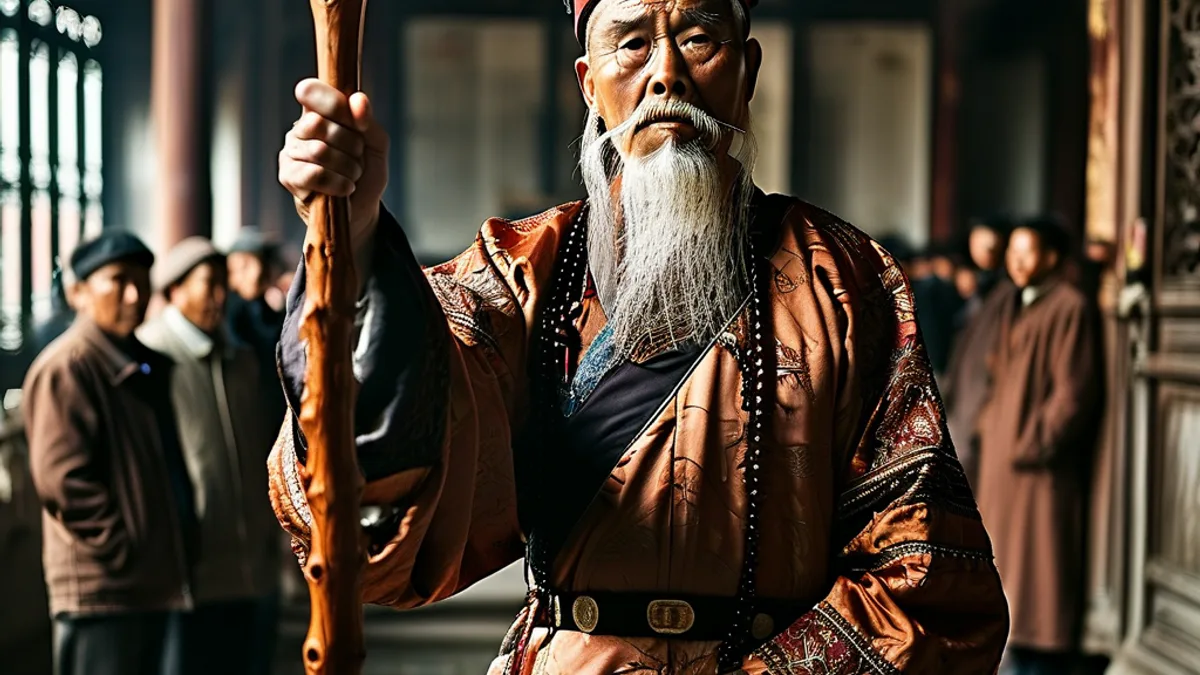 “家法伺候”不是吓唬人：族长那根棍子，打下去是规矩，抬起来是担当